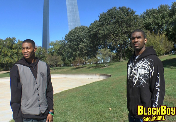 Freaky J and Isaiah Visiting the St Louis Arch